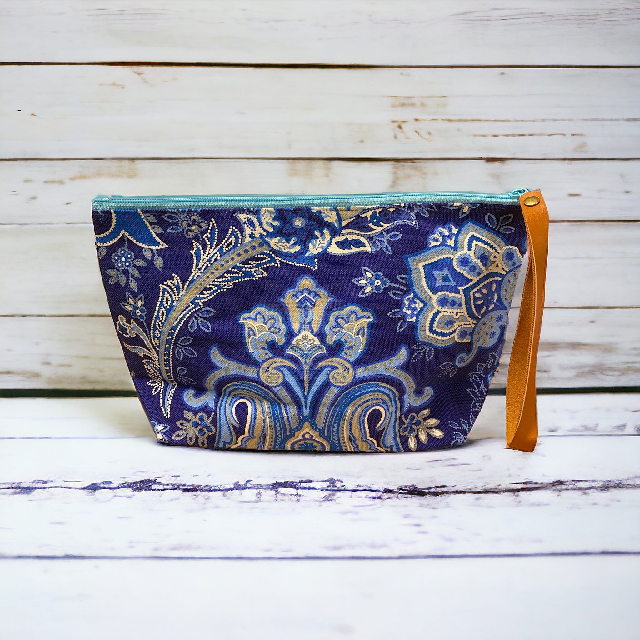 Clutch Velvet with Wrist Strap Mitjili Napurrula - Better World Arts main image 1