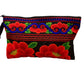 Ruby red poppy on licorice clutch